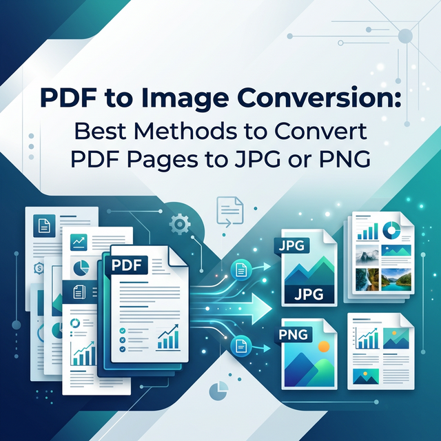 PDF to Image Conversion: Best Methods to Convert PDF Pages to JPG or PNG
