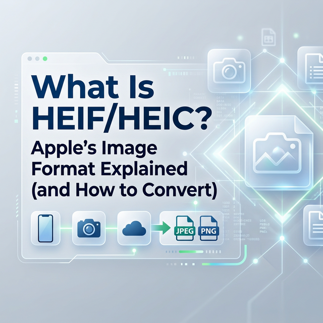 What Is HEIF/HEIC? Apple's Image Format Explained (and How to Convert)